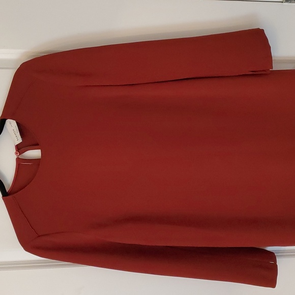 Babaton 1-01 Wilhelmina dress in red row - Picture 5 of 17